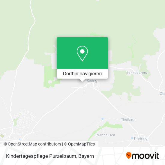 Kindertagespflege Purzelbaum Karte