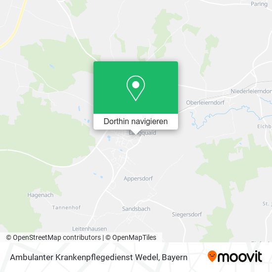 Ambulanter Krankenpflegedienst Wedel Karte