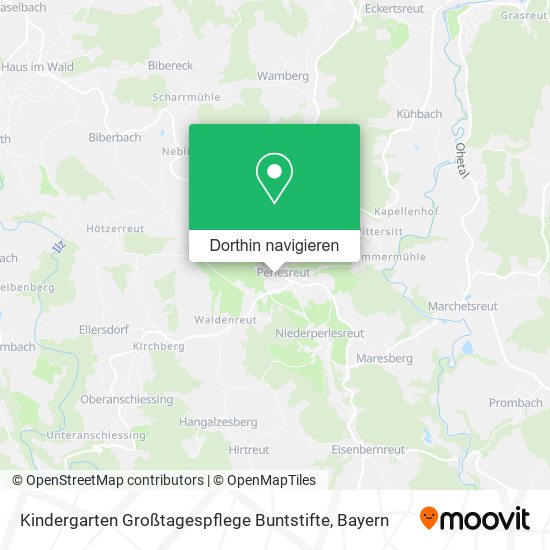 Kindergarten Großtagespflege Buntstifte Karte
