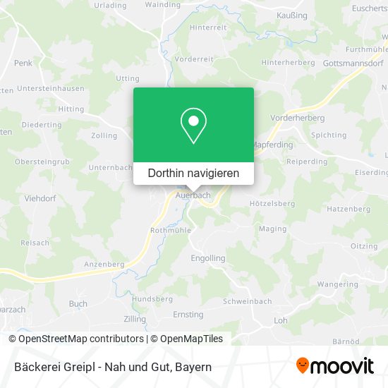 Bäckerei Greipl - Nah und Gut Karte