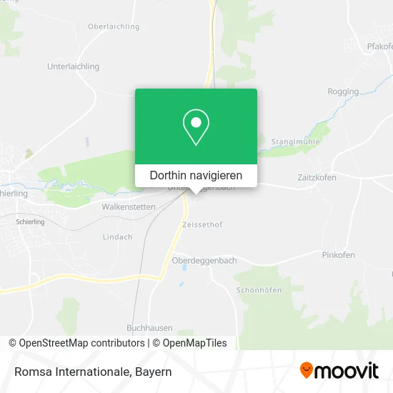 Romsa Internationale Karte