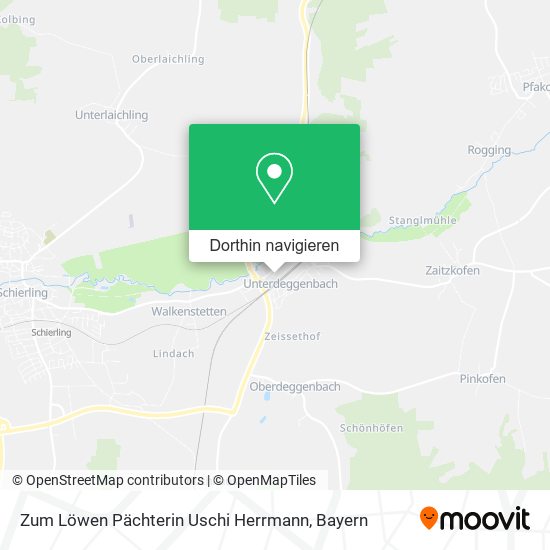 Zum Löwen Pächterin Uschi Herrmann Karte