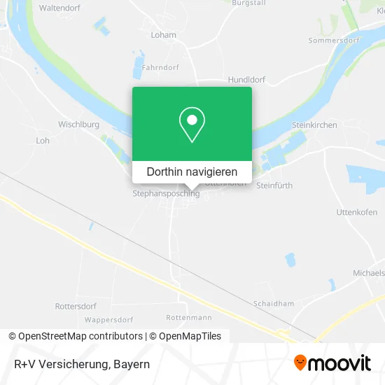 R+V Versicherung Karte