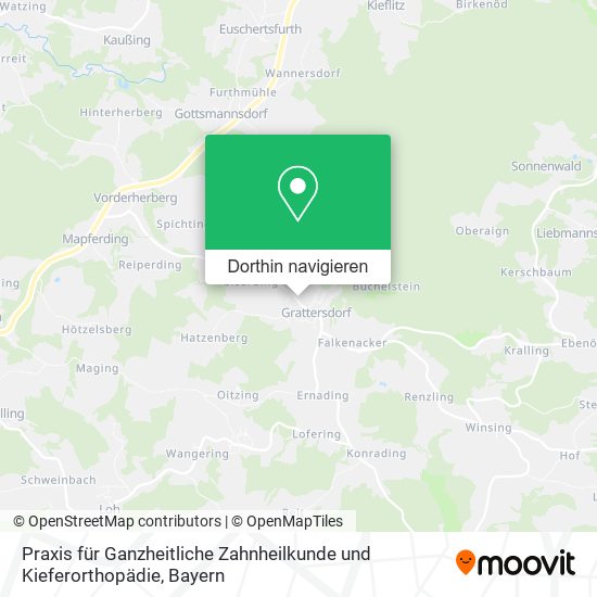 Praxis für Ganzheitliche Zahnheilkunde und Kieferorthopädie Karte