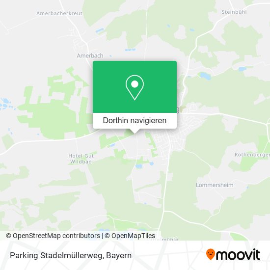 Parking Stadelmüllerweg Karte