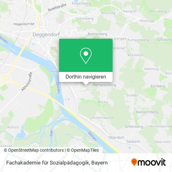 Fachakademie für Sozialpädagogik Karte