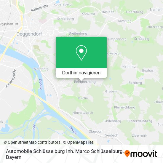 Automobile Schlüsselburg Inh. Marco Schlüsselburg Karte