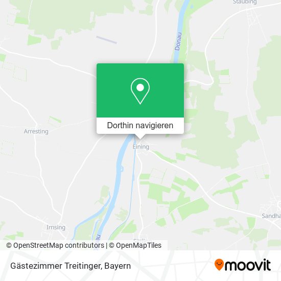Gästezimmer Treitinger Karte