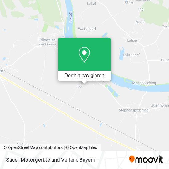 Sauer Motorgeräte und Verleih Karte