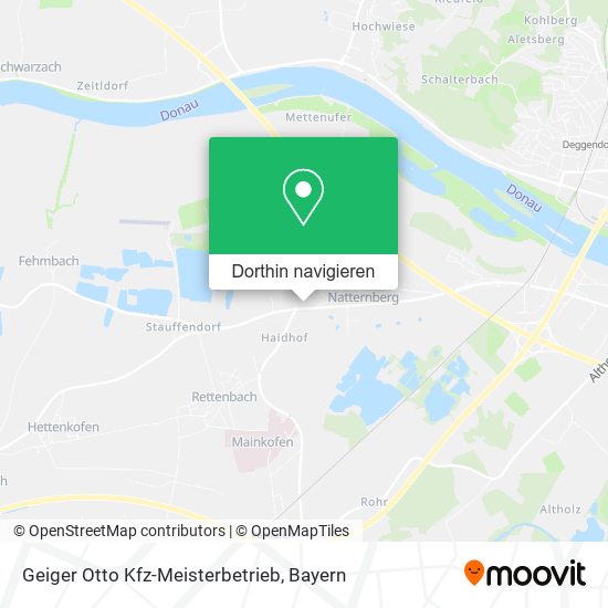 Geiger Otto Kfz-Meisterbetrieb Karte