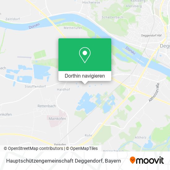 Hauptschützengemeinschaft Deggendorf Karte