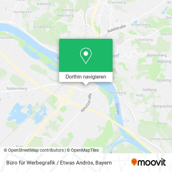 Büro für Werbegrafik / Etwas Andrös Karte