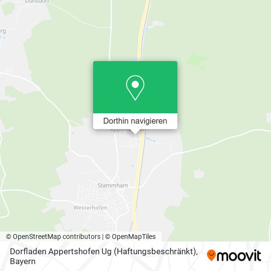 Dorfladen Appertshofen Ug (Haftungsbeschränkt) Karte