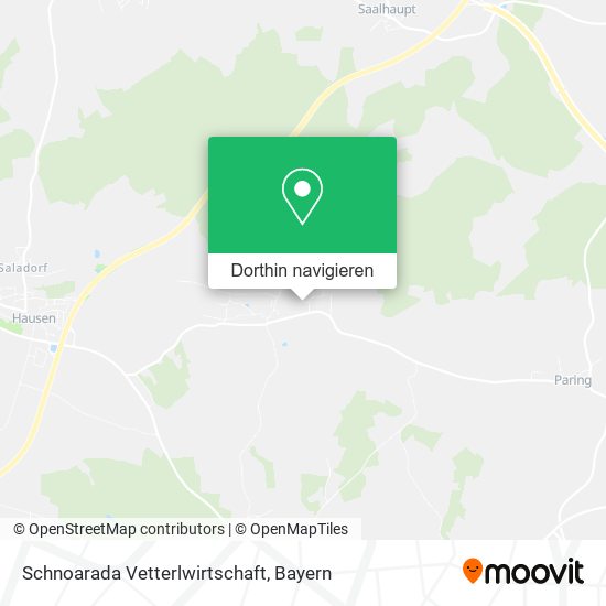 Schnoarada Vetterlwirtschaft Karte