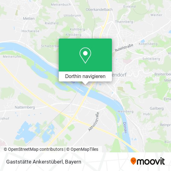 Gaststätte Ankerstüberl Karte