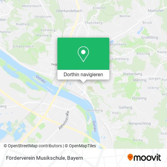 Förderverein Musikschule Karte