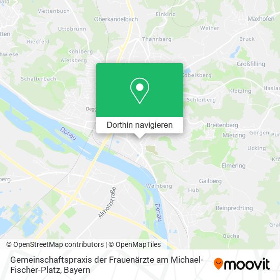 Gemeinschaftspraxis der Frauenärzte am Michael-Fischer-Platz Karte