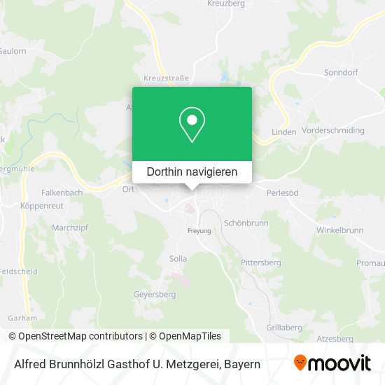 Alfred Brunnhölzl Gasthof U. Metzgerei Karte