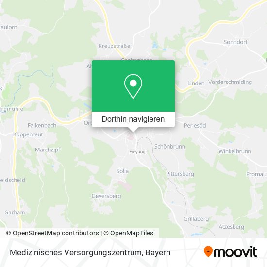 Medizinisches Versorgungszentrum Karte
