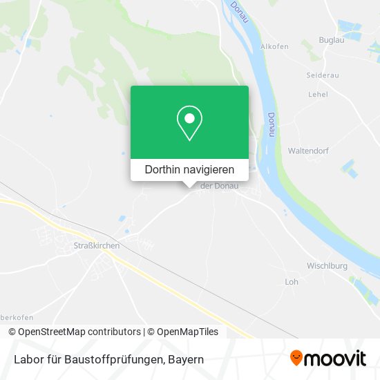 Labor für Baustoffprüfungen Karte