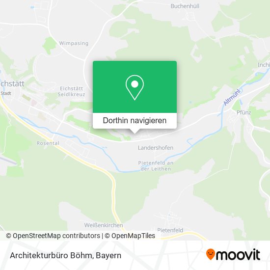Architekturbüro Böhm Karte