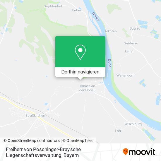 Freiherr von Poschinger-Bray'sche Liegenschaftsverwaltung Karte