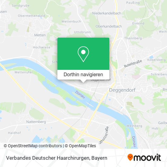 Verbandes Deutscher Haarchirurgen Karte