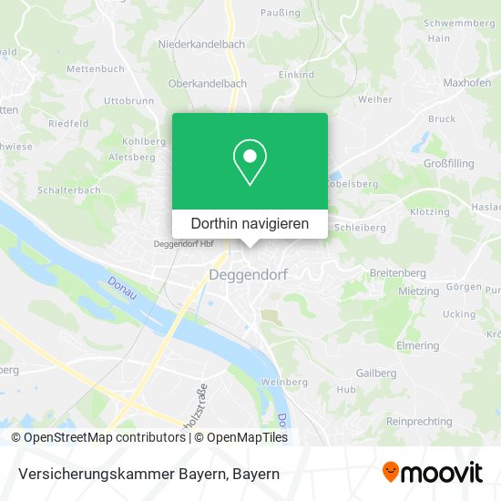 Versicherungskammer Bayern Karte