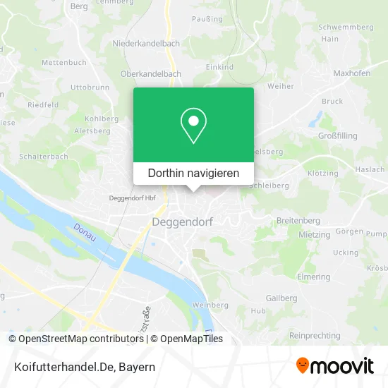 Koifutterhandel.De Karte