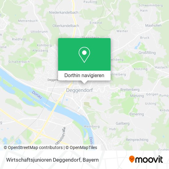 Wirtschaftsjunioren Deggendorf Karte