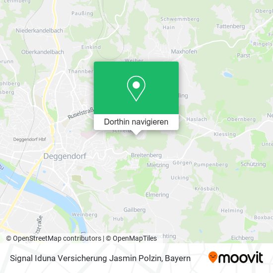 Signal Iduna Versicherung Jasmin Polzin Karte