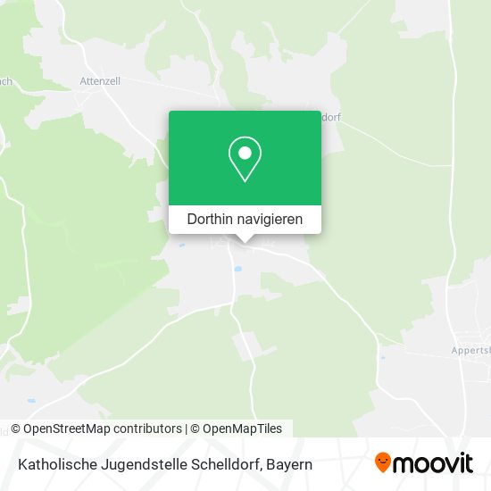 Katholische Jugendstelle Schelldorf Karte