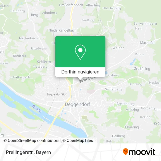 Prellingerstr. Karte