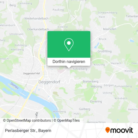 Perlasberger Str. Karte