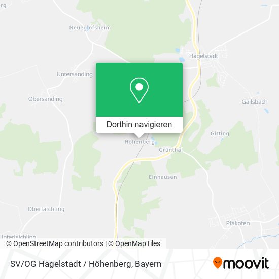 SV/OG Hagelstadt / Höhenberg Karte