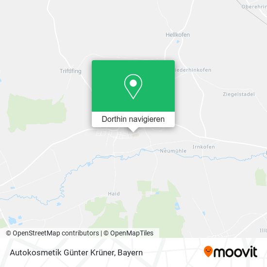 Autokosmetik Günter Krüner Karte