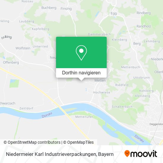 Niedermeier Karl Industrieverpackungen Karte