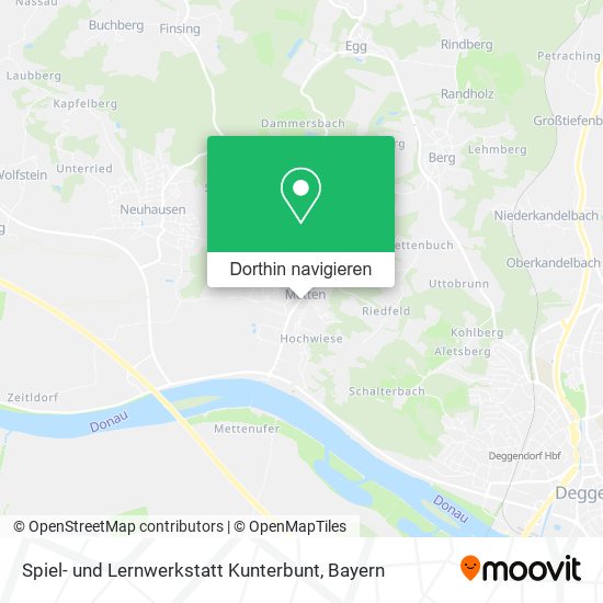 Spiel- und Lernwerkstatt Kunterbunt Karte