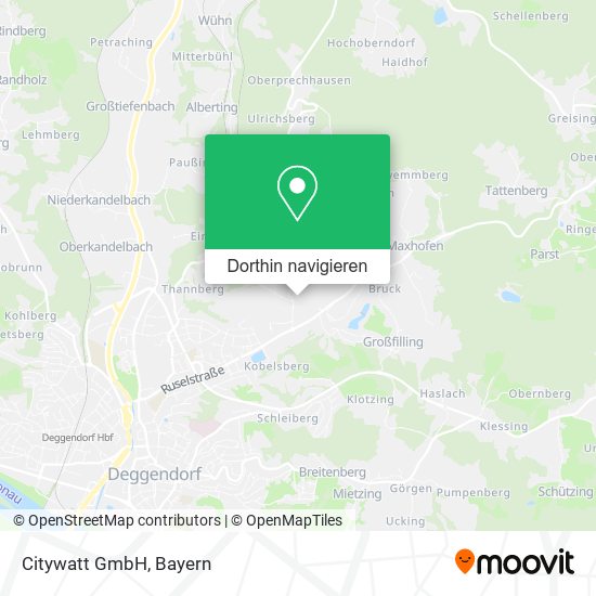 Citywatt GmbH Karte