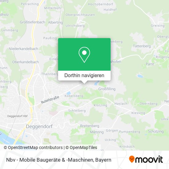 Nbv - Mobile Baugeräte & -Maschinen Karte