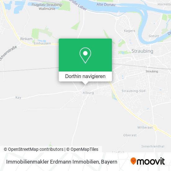 Immobilienmakler Erdmann Immobilien Karte