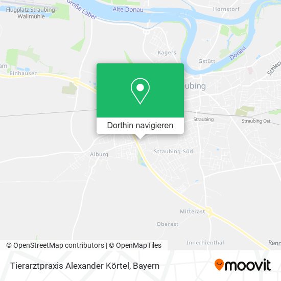 Tierarztpraxis Alexander Körtel Karte