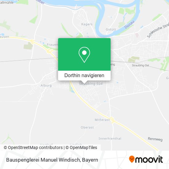 Bauspenglerei Manuel Windisch Karte