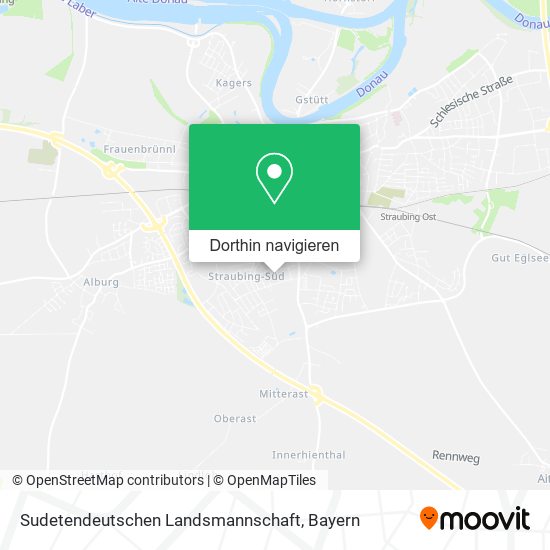 Sudetendeutschen Landsmannschaft Karte