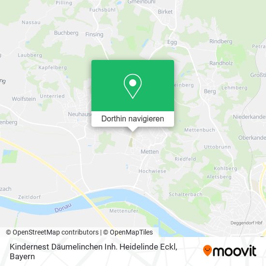 Kindernest Däumelinchen Inh. Heidelinde Eckl Karte