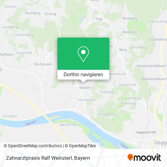 Zahnarztpraxis Ralf Weinzierl Karte