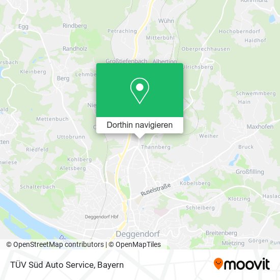 TÜV Süd Auto Service Karte