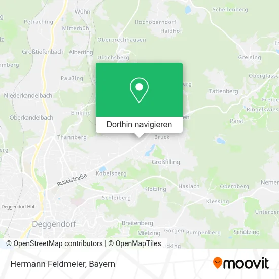 Hermann Feldmeier Karte