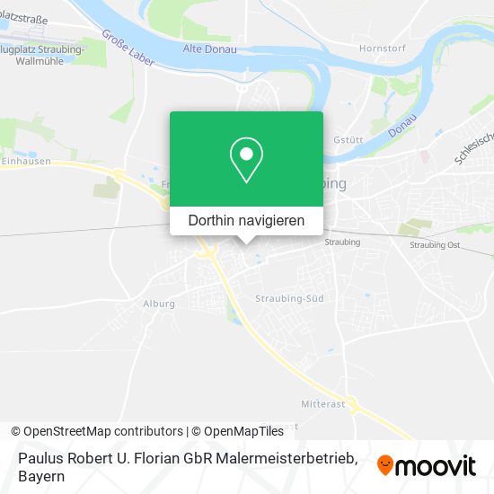 Paulus Robert U. Florian GbR Malermeisterbetrieb Karte