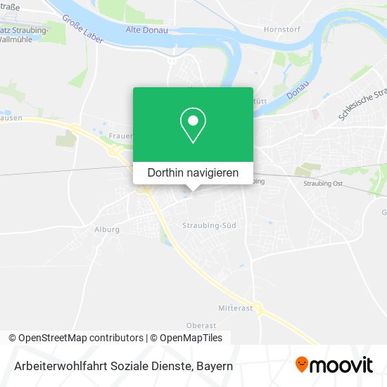 Arbeiterwohlfahrt Soziale Dienste Karte
